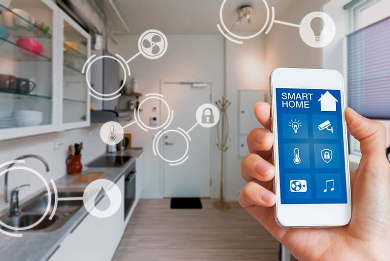 home automation controlled by phone